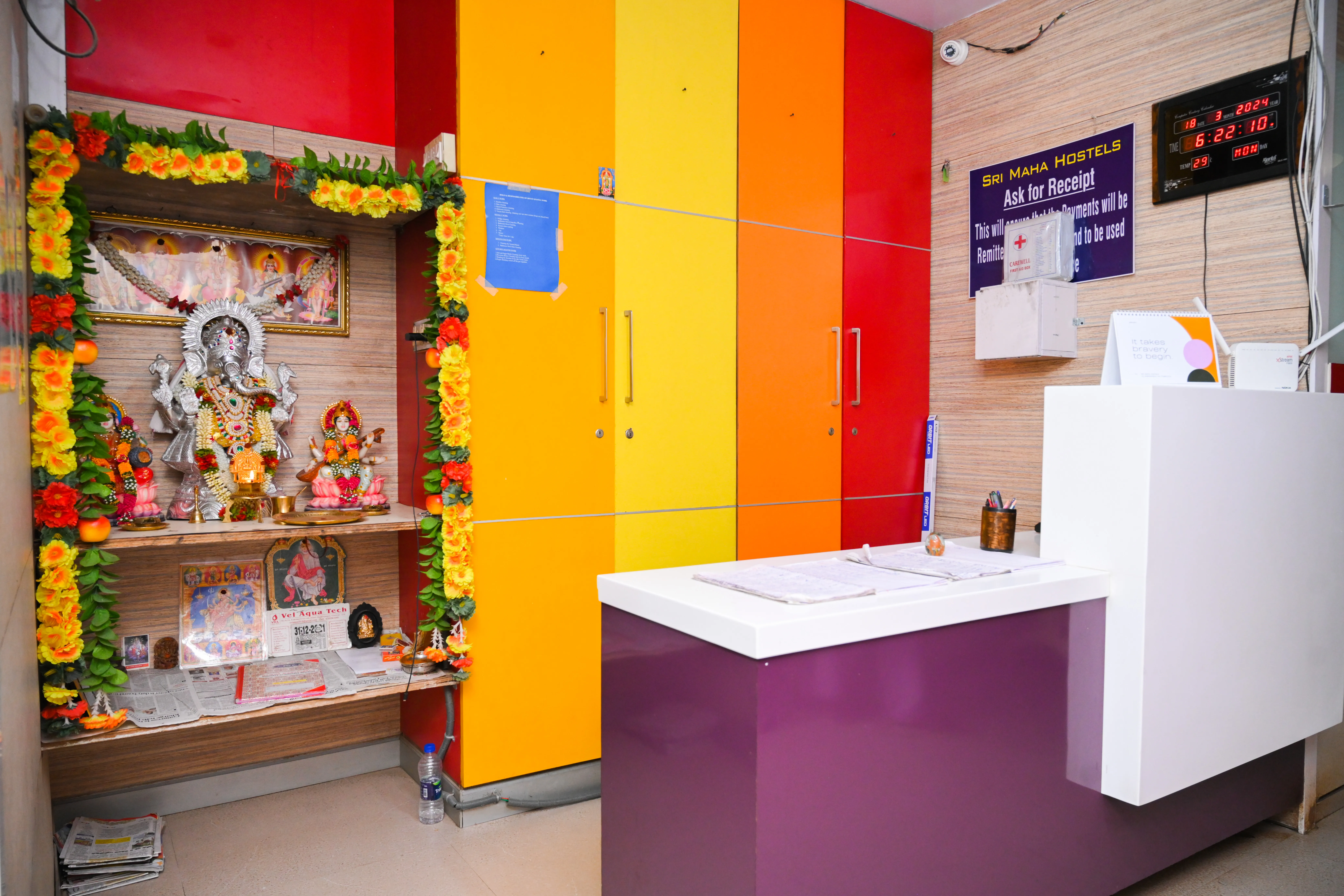 Sri Maha Hostels Premium Lounge and Common Area for Residents